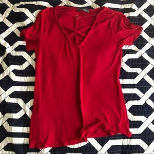 Boutique cutout top.